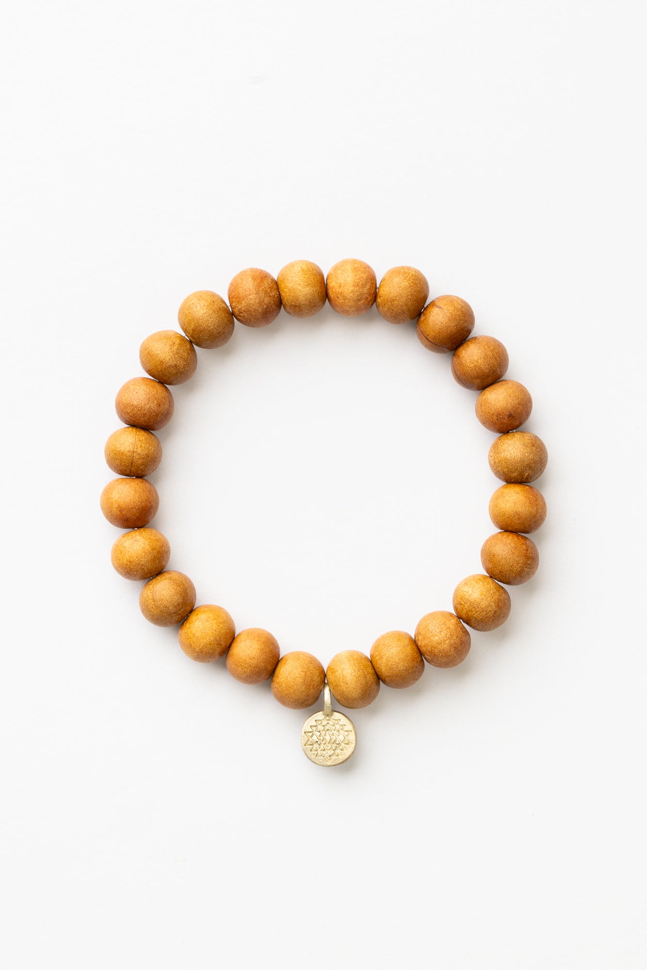 Sandalwood & Sri Yantra Bracelet
