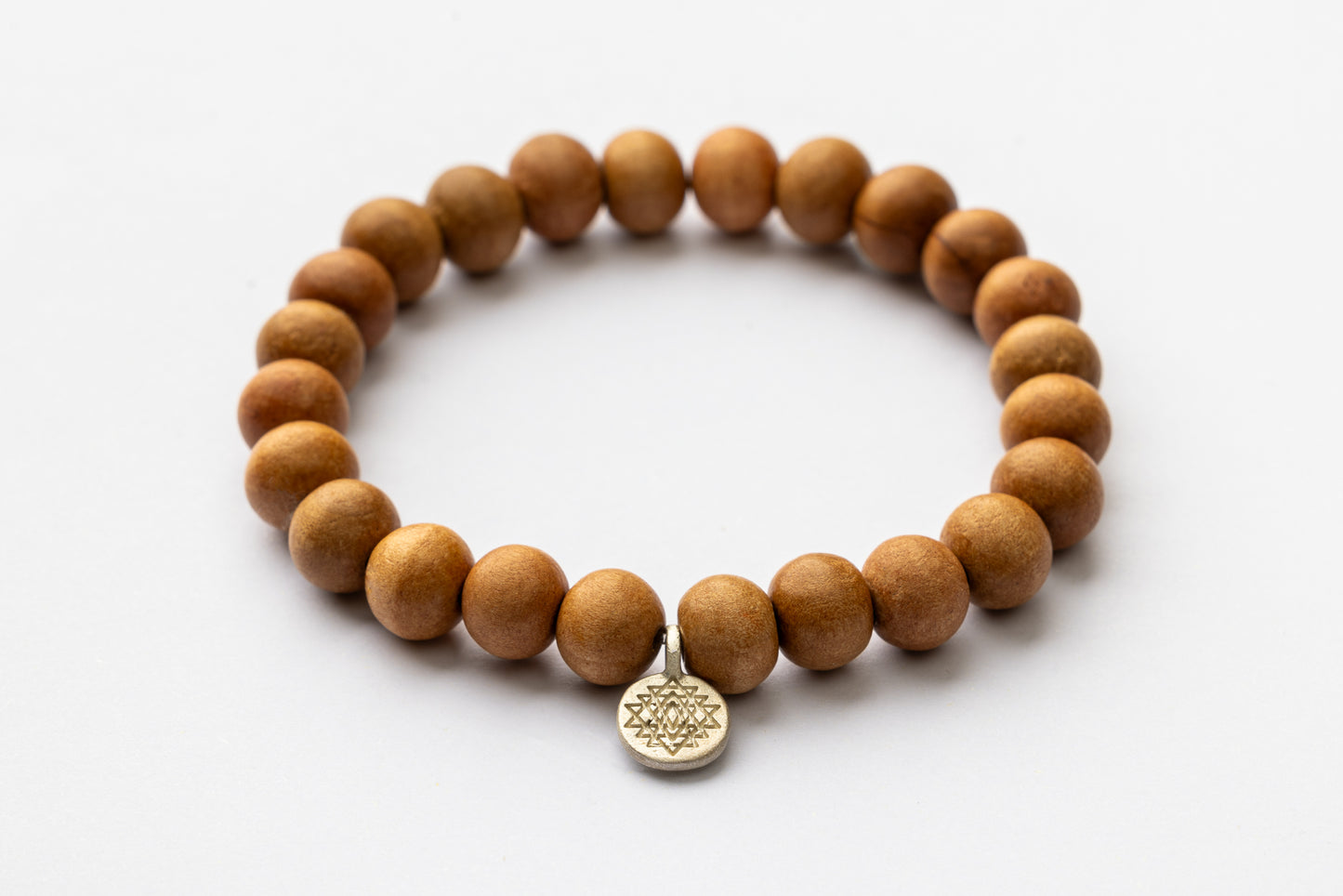 Sandalwood & Sri Yantra Bracelet