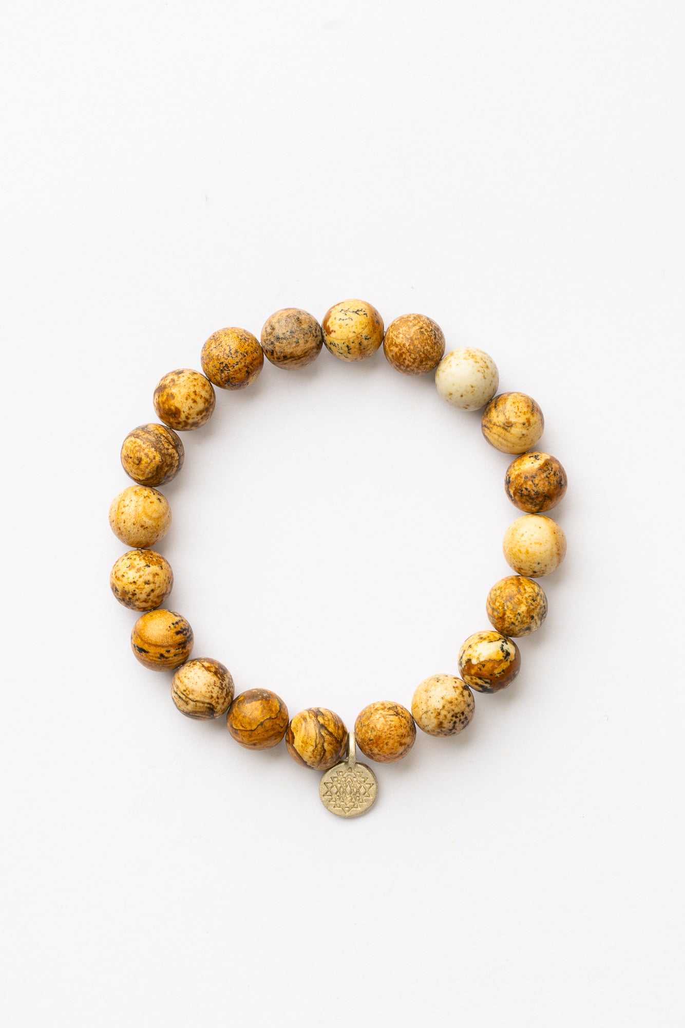 Picture Jasper Energy Bracelet | Grounding • Harmony