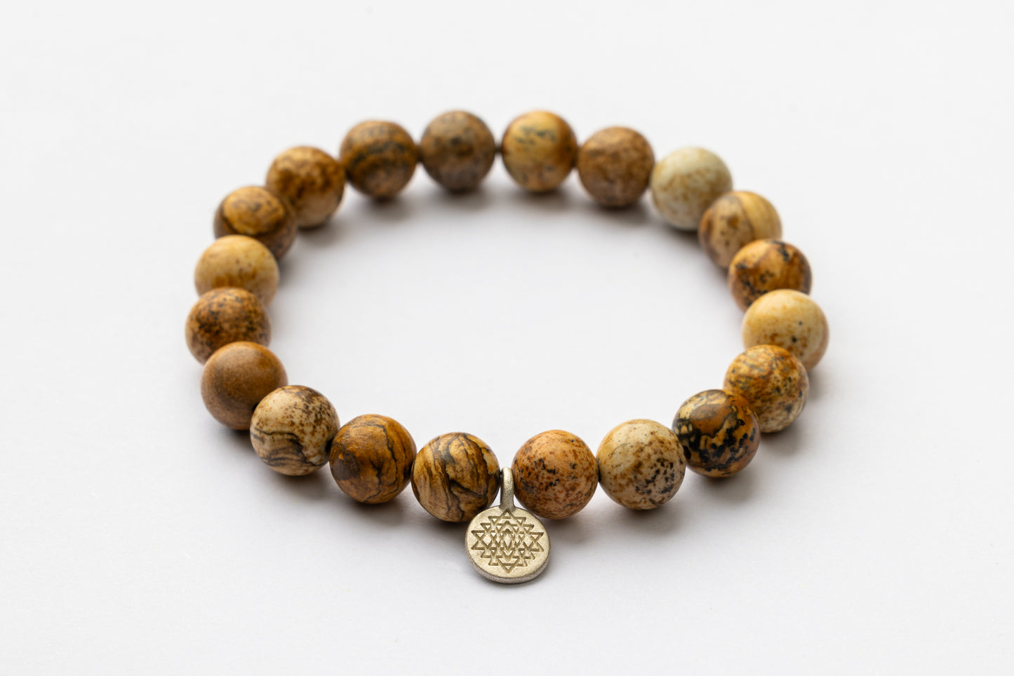 Picture Jasper Energy Bracelet | Grounding • Harmony