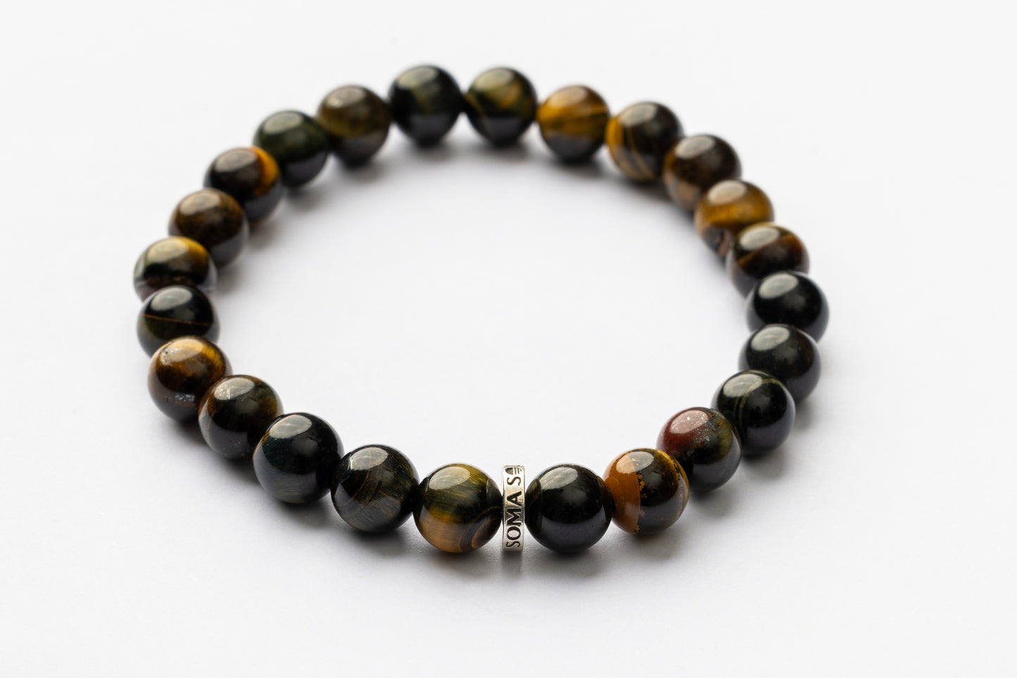 Men's Tiger Eye Energy Bracelet | Strength • Empowerment