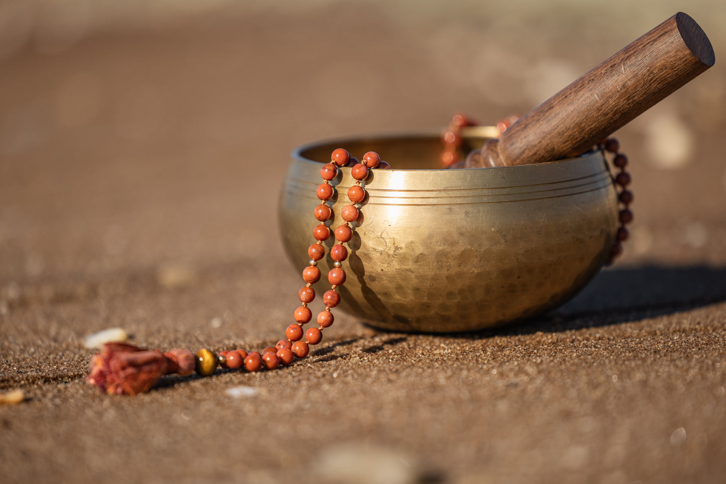 Red Carnelian Mala Necklace | Vitality • Empowerment