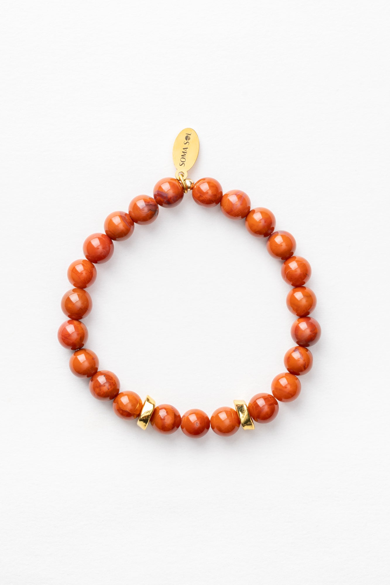 Red Carnelian Energy Bracelet | Vitality • Empowerment