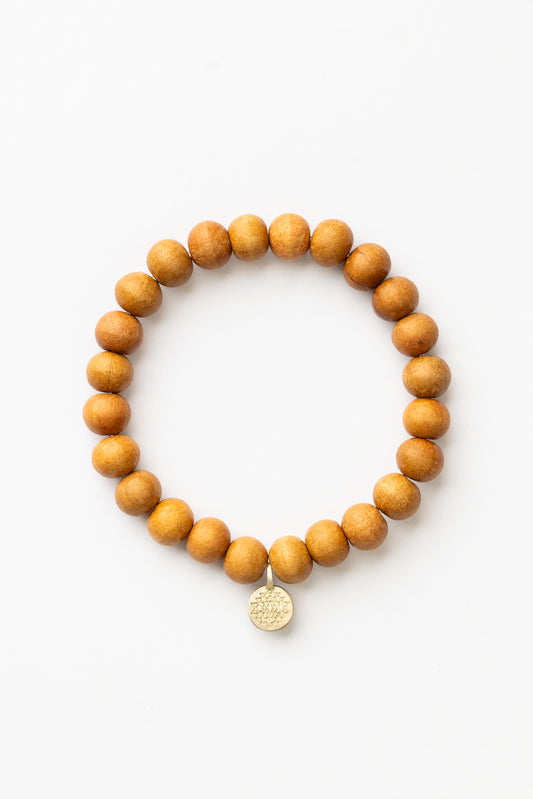 Sandalwood & Sri Yantra Bracelet