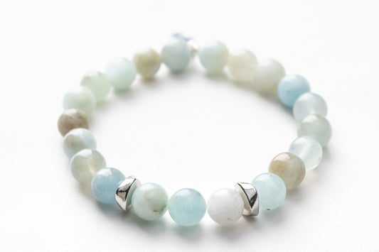 Aquamarine Energy Bracelet | Calm • Clarity