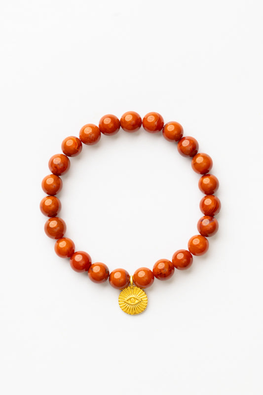 Red Carnelian Energy Bracelet | Vitality • Empowerment