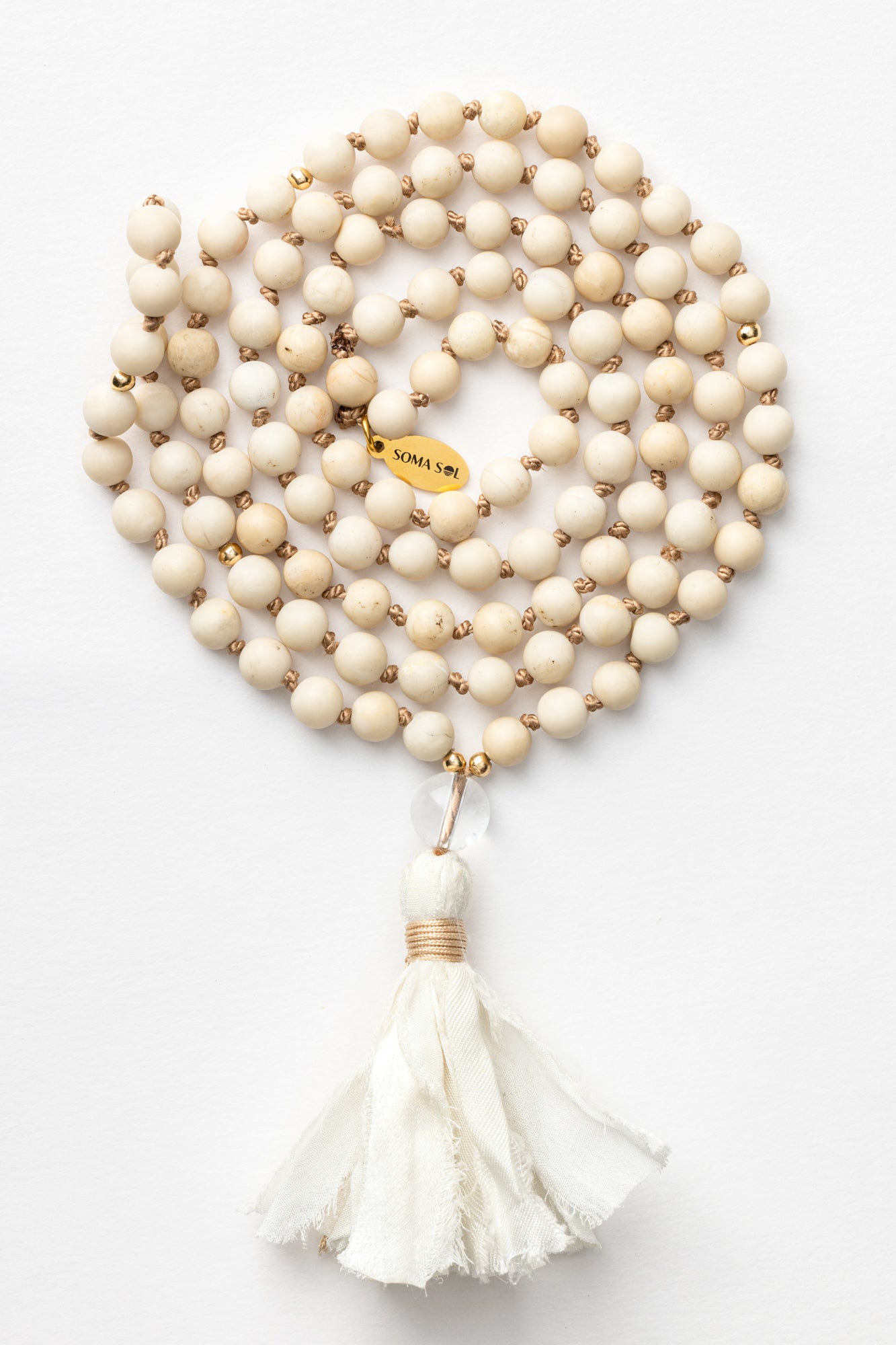 Riverstone Mala Necklace | Acceptance • Growth