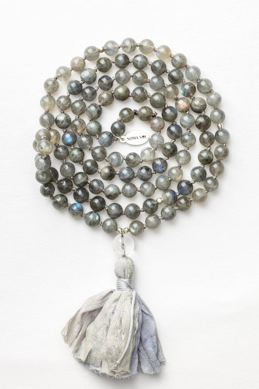 Labradorite Mala Necklace - Transformation • Intuition