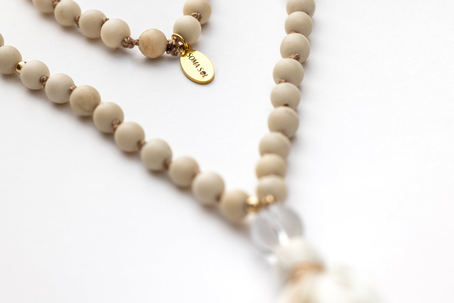 Riverstone Mala Necklace | Acceptance • Growth