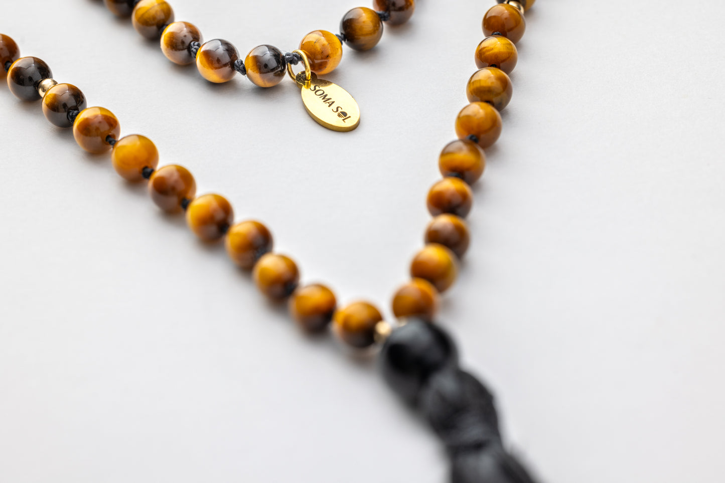 Tiger Eye Mala Necklace | Strength • Empowerment